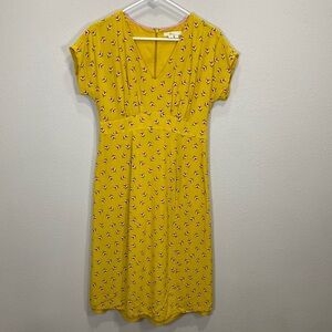 midi jersey dress for women Vina Gathered Jersey Midi Dress / Ivory | MESHKI main image 0